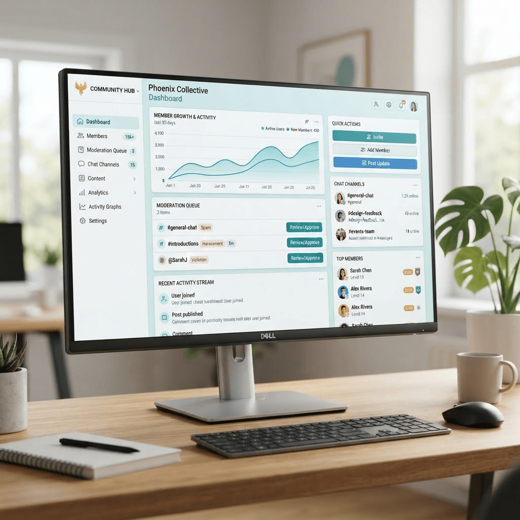 Community Platform, Community and moderation